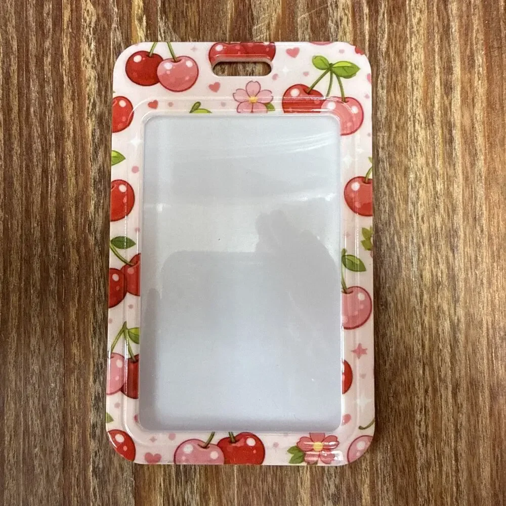 Cherries Badge ID Holder